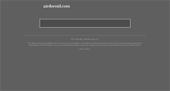 Desktop Screenshot of airdoroid.com